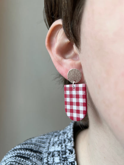 Buffalo Plaid Earrings