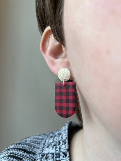 Buffalo Plaid Earrings