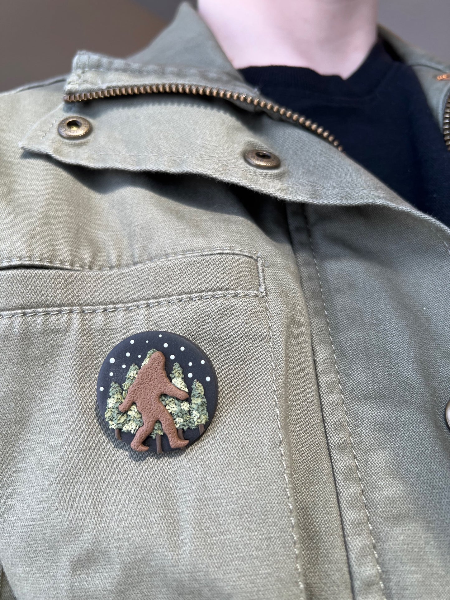 Sasquatch Pin