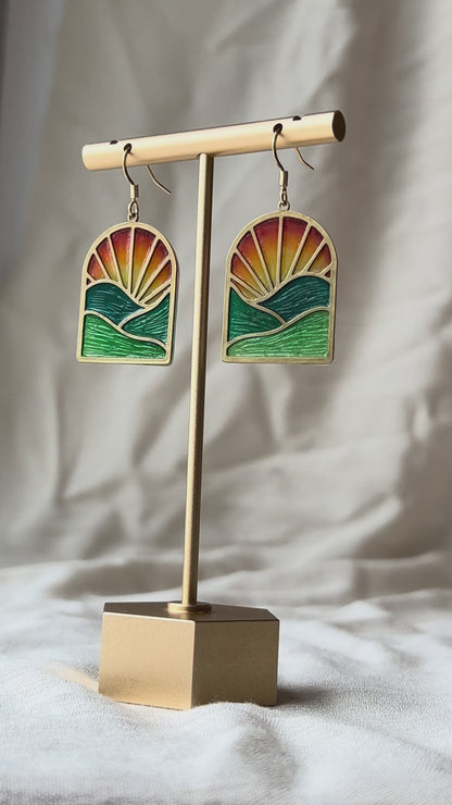 Campo e Tramonto Earrings